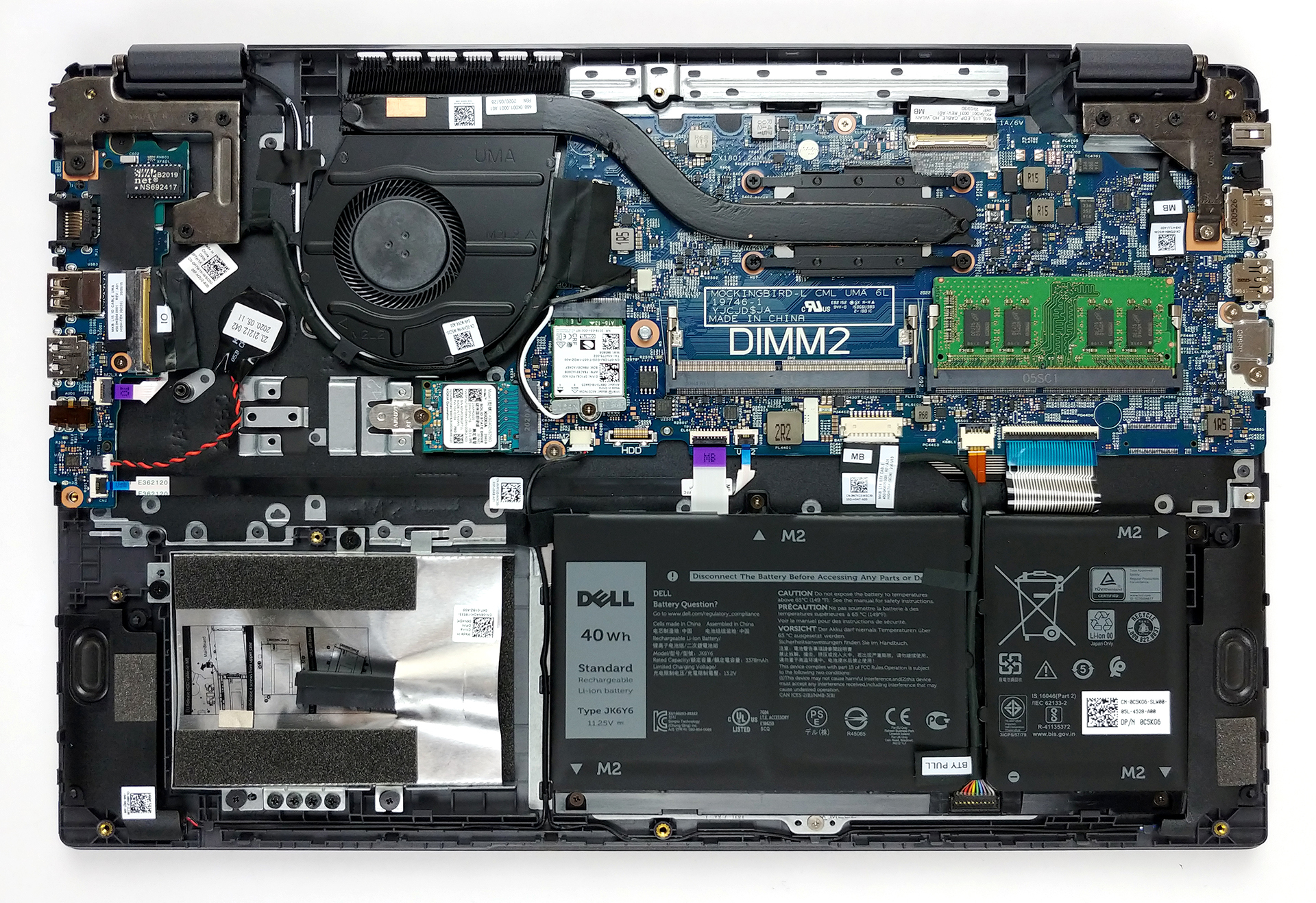 How to replace and fix DELL Latitude 3510 E3510 30pin LED 0JTY6T 450.0KD01.0041 LCD Cable (Dell Latitude 15 3510)